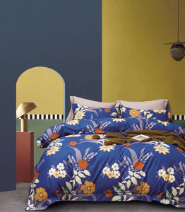 Conjuntos de Edredons Personalizados de Luxo em Algodão Impresso para Hotel, Conjuntos de Edredons Estampados, Conjuntos de Lençóis Impressos - Product Image 1