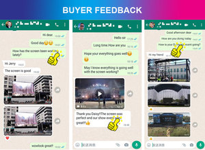 Ngoài trời trong nhà p2.6 p2.9 p3.91 không ướ<span class=keywords><strong>t</strong></span> IP65 liền mạch nối LED Video <span class=keywords><strong>t</strong></span>ường trung <span class=keywords><strong>t</strong></span>âm mua sắm sử dụng bảo hành 2 năm 500x1000mm - Product Image 5