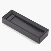 Boîte à papeterie rectangulaire en cuir de qualité supérieure, faite à la main, moderne, porte-stylos, support de rangement avec support vertical pour la maison, le bureau, l'hôtel