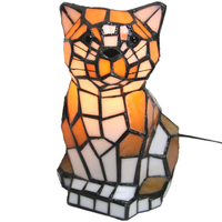 Lampe de table style pastoral très vendue, design papillon artisanal pour salon, chevet, café, ampoule B22 AC/DC