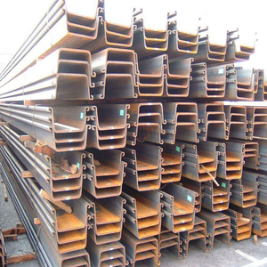 Fabricant chinois de palplanches d'acier Q235 laminées à chaud 3 12m palplanches Larsen résistantes à l'eau pour la construction de bâtiments - Product Image 6