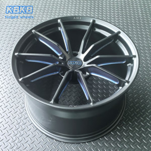 ล้อแมกนีเซียมฟอร์จ KBKB Super Lightweight ขนาด 17 18 19 20 21 นิ้ว 7.5J-14.5J สีเงิน สำหรับรถสปอร์ตและรถแข่ง ประสิทธิภาพสูง - Product Image 1