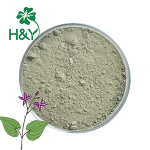 Extracto de planta buen precio Epimedium para la venta 60% Icariin polvo extracto de hoja de Epimedium