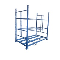 Étagère de stockage pliable en acier pour pneus de camion, type palette, pour entrepôt OEM