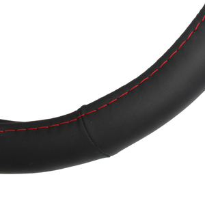 Accesorios de coche, cubiertas de volante de cuero genuino Premium, accesorios de coche, decoración <span class=keywords><strong>interior</strong></span>, cubierta de volante de coche, negro - Product Image 3