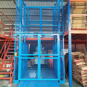 Customized 1-5Tons Hydraulic Steel Vertical Freight Elevator Cargo <strong>Lift</strong> with Chain Sling New CE EU Certification for Hotels - Product Image 5