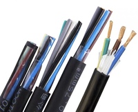 Mehradriges RVV 2/3/4 1,5mm/2,5mm/4mm/6mm/10mm Flexibles PVC-Isoliertes Kupferkabel H05VV-F mit Mehradrigem Leiter für Bauanwendungen
