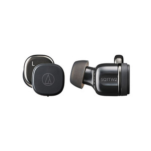 Audio-Technica ATH-SQ1TW2 หูฟังไร้สายทรูไวร์เลสบลูทูธ IP5X กันน้ำ ชาร์จไร้สาย สีดำ - Product Image 2