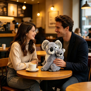 Deliziose Bambole <span class=keywords><strong>di</strong></span> <span class=keywords><strong>Peluche</strong></span>, Delicate Bambole <span class=keywords><strong>di</strong></span> <span class=keywords><strong>Peluche</strong></span> Koala, <span class=keywords><strong>Collezione</strong></span> <span class=keywords><strong>di</strong></span> <span class=keywords><strong>Peluche</strong></span>, Morbidi Giocattoli <span class=keywords><strong>di</strong></span> <span class=keywords><strong>Peluche</strong></span> Koala Piccoli e Soffici, Personalizzabili, All'ingrosso - Product Image 5