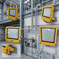 Lumière LED anti-corrosion WF2, anti-explosion, IP65, montage mural, lampe industrielle