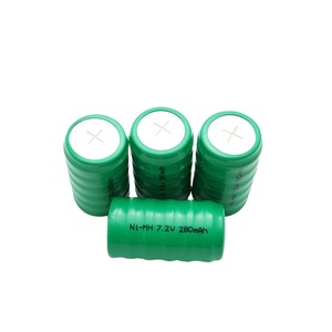 Nimh 7.2V 280Mah Pin Có Thể Sạc Lại Gói 250H6A Kín Ni-MH Nút Di Động Pin - Product Image 1