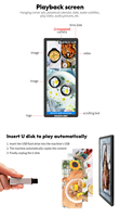 Écran d'affichage publicitaire LCD pour ascenseur Android super fin de 25 pouces