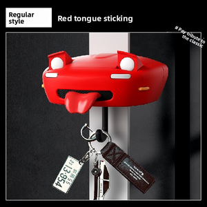 Wholesale Self-adhesive Wall Mounted Novelty Car Key Holder <b>Hooks</b> with Headlight Decor for Living Room Home Gift - Product Image 4