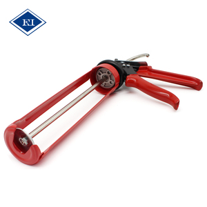 Colla adesiva <span class=keywords><strong>professionale</strong></span> sigillante siliconico <span class=keywords><strong>pistola</strong></span> per calafataggio manuale con manico in acciaio per sigillante e adesivo da costruzione - Product Image 4