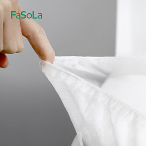 Disposable O-ring Toilet Seat Cover Non-woven Fabric Portable Travel Hotel Use - Product Image 3