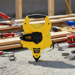 Stanley Powerwinder Tape Measure 60m Retractable <b>Measuring</b> <b>Wheel</b> - Product Image 3