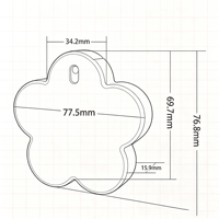 Nouvelle bouteille en plastique de 20 ml pour emballage de produits cosmétiques, hydrolat, parfum, vaporisateur fin