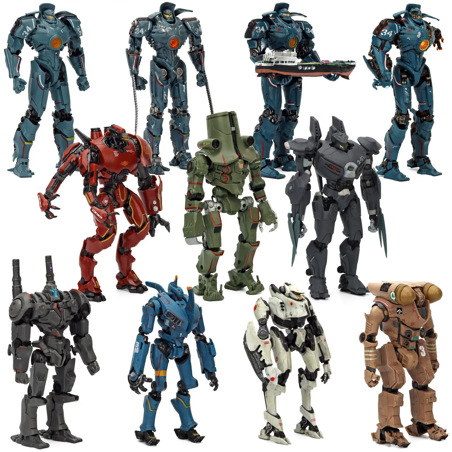 Pacific Velgen Gipsy Gevaar Mecha Modelgewrichten Beweegbare Kinderspeelgoed Verzamelobjecten Hot Selling Action Figure