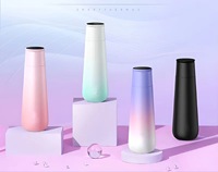 Bouteille d'eau intelligente en acier inoxydable OEM de 520ml avec rappel d'hydratation Tasse à boire intelligente personnalisée pour le bureau
