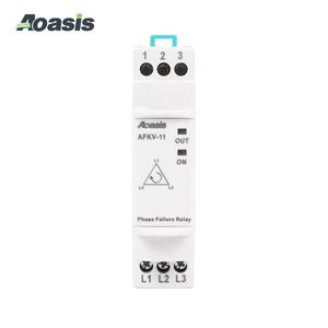 Реле защиты от обрыва фазы FKV-11, <span class=keywords><strong>3</strong></span> фазы, 380В переменного тока, перепад напряжения 30% - Product Image 3