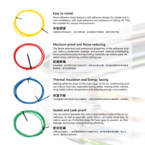 Protection de <span class=keywords><strong>tuyau</strong></span> en <span class=keywords><strong>cuivre</strong></span> pour l'installation de la climatisation, bande en caoutchouc plastique pour la protection des tuyaux en <span class=keywords><strong>cuivre</strong></span>, coude - Product Image 5