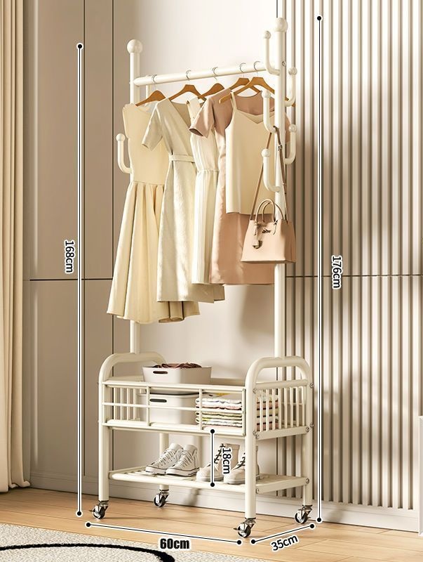 Panier en filet blanc double couche de 60 cm