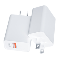 Pengisi Daya Cepat PD30W GaN 30W USB Kompatibel dengan Apple 15 Pro Oppo Perangkat 3C Lainnya Soket UK Output 5V/3A