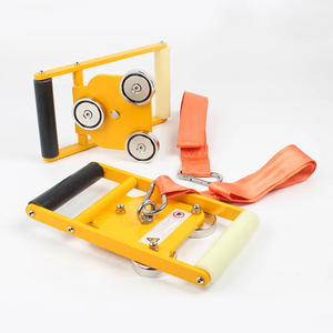 420kgs Raccords de bateau marin Échelle pilote fixe Aimants d'ancrage jaunes - Product Image 2