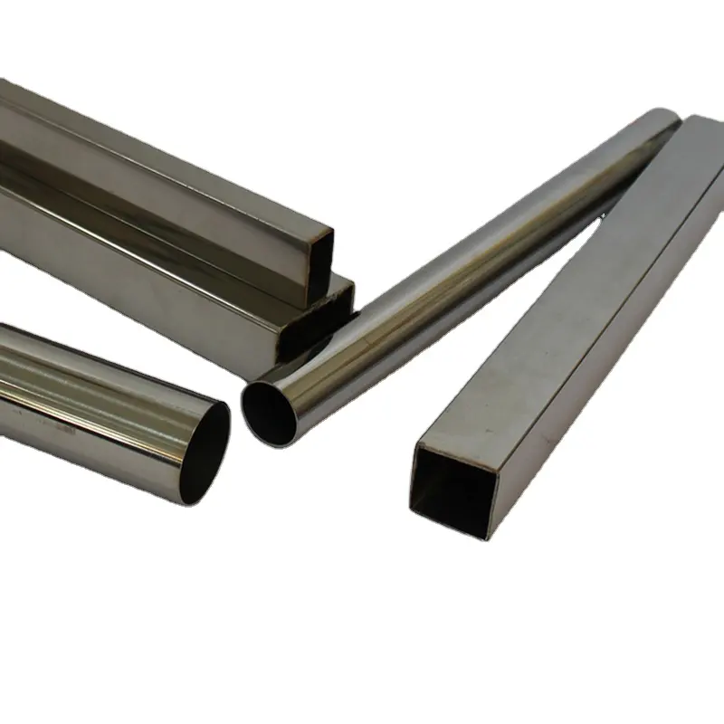 AISI 304 ASTM A554 tubi saldati rettangolari in acciaio inossidabile per EN10296-2 di ornamento architettonico