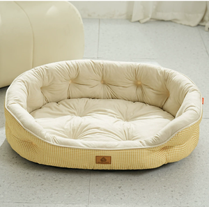 Morbido e Caldo Tappetino in Pile per <span class=keywords><strong>Animali</strong></span> Domestici, Cuccia per Cani e Gatti, Cuscino Reversibile con Bordi Arricciati, Comodo per l'Inverno - Product Image 2