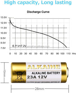High Quality Dry Cell Primary Battery Environment-friendly Alkaline 12V 23A 27A for Car Remote Control Toys <b>Consumer</b> <b>Electronics</b> - Product Image 6