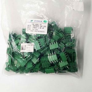 Whole -Sale ZB2EDGV-5.08-4P P=5.08mm Connectors Terminal <b>Blocks</b> - Product Image 1