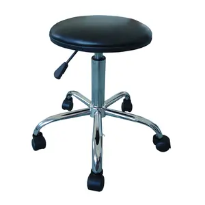Workshop Lab Stool ESD Safety Chairs For Cleanroom Swivel Chair Without Hand Rest