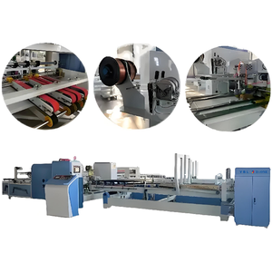 New Design Fully <strong>Automatic</strong> Corrugated Carton Making Gluing And Stitching <strong>Machine</strong> - Product Image 4