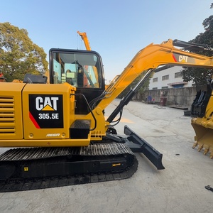 Excavadora Usada CAT 305.5 de Japón, Maquinaria de Construcción Caterpillar 306 305.5 307 308, Mini Excavadora Usada de 6 Toneladas en Venta a Bajo Precio - Product Image 2