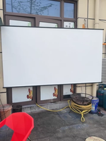 Écran de projection portable mural SHENGMU BG-01 84 pouces 16:9, grand angle de vision, tissu photon blanc mat, compatible animaux domestiques, 4K