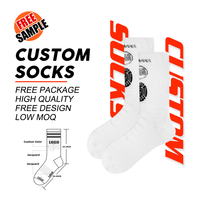 Chaussettes de sport en coton de haute qualité pour hommes, chaussettes de sport en bambou blanc, légères et jetables, de luxe, style uni
