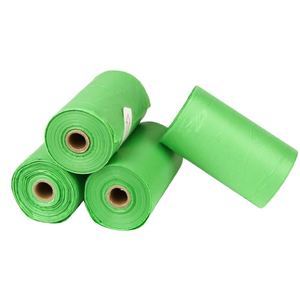 Wholesale Eco Friendly Biodegradable Compostable Waste Garbage Rolls Custom Design Waterproof Pet Poop <b>Sanitary</b> <b>Bag</b> for Dog - Product Image 4