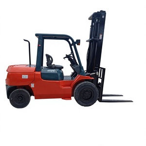 Used Toyota 50 <b>Forklifts</b> Used Japanese <b>Forklifts</b> Red Color - Product Image 1