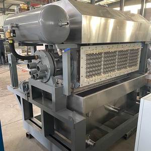 Familie Bedrijf Ei Dienblad Maken <span class=keywords><strong>Machine</strong></span> Productielijn Met Baksteen Oven Droogsysteem - Product Image 3