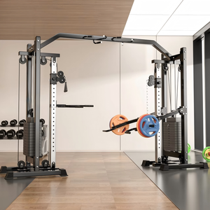 Máquina de Poleas de Alta y Baja Resistencia con Cable para Entrenamiento Funcional de Cuerpo Completo en Casa - Product Image 3