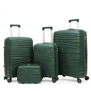 <span class=keywords><strong>Precio</strong></span> de fábrica mejor 3 piezas 20 24 28 pulgadas TSA cerraduras PP equipaje bolsa de viaje Spinner duro llevar sin rotura trolley case - Product Image 3