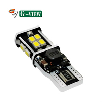 Ampoule LED T10 W5W Canbus 14-SMD 3020 sans erreur 194 168, non polarisée, pour éclairage intérieur de voiture et plaque d'immatriculation, approvisionnement direct usine