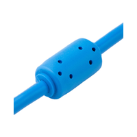 Cable de Instrumentación Industrial AMSAMOTION USB-CNV3, Conductor de Cobre, Aislamiento de PVC, 2*0.5 mm, 200 cm, Combinado