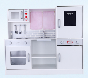 <span class=keywords><strong>Grande</strong></span> <span class=keywords><strong>Cucina</strong></span> <span class=keywords><strong>Giocattolo</strong></span> Deluxe Rosa <span class=keywords><strong>in</strong></span> <span class=keywords><strong>Legno</strong></span> per Bambini con Frigorifero e Microonde, Set per Giochi di Ruolo e <span class=keywords><strong>Cucina</strong></span> - Product Image 1