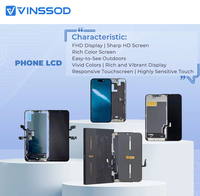 Écran de téléphone portable de haute qualité Incell pour iPhone 13, assemblage d'écran pour réparation de téléphone, adaptateur avec garantie d'un an