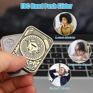 Three-Body <b>Pop</b> Coin Poker AK <b>Push</b> Card PPB Durable Metal Decompression Toy for Hand Pushing Coins Fidget Spinners Product - Product Image 6
