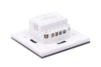 Interrupteur mural tactile sans fil moderne 1 voie pour grossiste, télécommande DIY, blanc, compatible Google Home Alexa