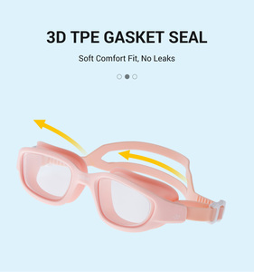 2023 nóng bán Bơi Chuyên Nghiệp kính tùy chỉnh UV Sunglass nhân đôi với chống sương mù Silicone Gasket - Product Image 3