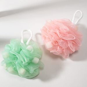 LMLTOP Bath Sponge Ball With Foam Ball C049 Skin Friendly Bath Sponge <strong>Shower</strong> Loofah Mesh Balls <strong>for</strong> Body Wash <strong>Back</strong> <strong>Scrubber</strong> - Product Image 2